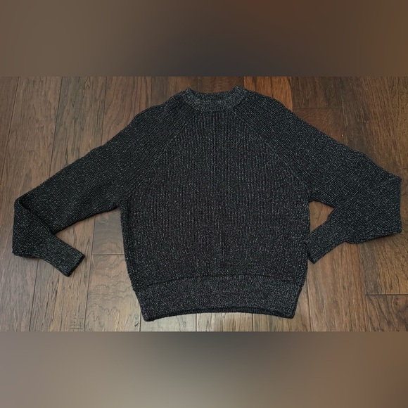 Hayes Women's Black Knit Sweater 95% Cotton Size Small Beautiful and Comfy NWOT - Picture 1 of 7